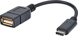 Schwaiger ck3102043 Câble Adaptateur USB 3.1, mâle/Femelle (0,15 m)