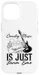 Coque pour iPhone 15 La musique country, c'est juste Farm Emo