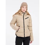 Protest Prtlucid Snowjacket - Veste ski femme BambooBeige S / 36