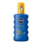 Nivea Sun Protect and Moisture SPF20 kosteuttava aurinkovoide, 200ml