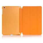 2019 Ultra Slim Magnetic Smart Flip Stand PU Leather overse for APple Mini 1 2 3 Retina Intellectual Dormancy(Orange)