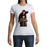 T-Shirt Femme Col Rond Maman J'ai Rate L'avion Harry & Marv Voleur Comedie Cinema