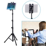 Extra Large Tripod Stand Mount Height Adjustable Holder for 4.7-12" iPad iPhone