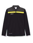 uhlsport Offense 23 1/4 Zip Top Football Apparel Homme, Vert/Noir/Blanc, 164 cm