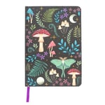 Dark Forest Inspired A5 Hardback Lined Notebook Mystical Enchanted Theme