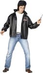 Smiffys Mens Grease T-Birds Jacket, Size M, Colour Black, 27488