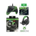 Casque Gamer PRO UC40 VERT GAMER XBOX ONE/S/X/PC + Manette XBOX ONE-S-X-PC VERTE ROCKET