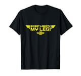 Helldivers 2 Sony PlayStation Game Sweet Liberty My Leg T-Shirt