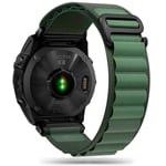 Universal Garmin 22mm QuickFit Tech-Protect Nylon Pro Rem - Grön