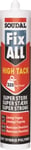 SOUDAL FIX ALL HIGH TACK 290 ML HVIT PATRON