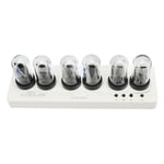 IPS Tube Clock 12 24 Hours Switching Tube Clock Kit Transparent Visible Easy To