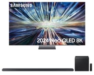 Samsung QE75QN900D 75" Flagship Neo QLED 8K HDR Smart TV & HW-S800D Soundbar Package