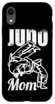 Coque pour iPhone XR Judo Maman Instructeur de judo Jujutsu Fête des mères