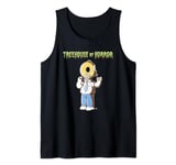 The Simpsons Treehouse of Horror Homer Donut Head Halloween Tank Top