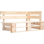 Maisonchic - Banc d'angle palette de jardin bois togp40993