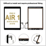 For iPad Air 1 2013 Touch Screen Glass Digitizer Black A1474 A1475 A1476 UK Part