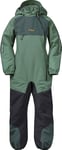 Bergans Kid's Lilletind Insulated Coverall Dark Jade Green/Duke Green/Dark Shadow Grey, 92