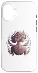 Coque pour iPhone 16 Sculpture Femme Femmes Autonomisation Fleurs