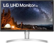 Electronics UltraFine¿ 27UL550P-W Ecran PC 4K 27'' - dalle IPS résolution UHD 4K (3840x2160), 5ms 60Hz, HDR 10, sRGB 98%, AMD FreeSync, inclinable, réglable en hauteur, mode portrait.[G147]