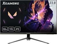 Écran PC 23,8 Pouces 165Hz,Full HD Gaming Monitor (1920x1080),IPS 1ms MPRT,FreeSync,250 CD/m²,sRGB 100%, HDMI,DisplayPort,VESA, Eye Care,sans Haut-Parleur Intégré.[G300]