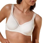 DIM Soutien-Gorge Femme Emboitant Avec Armatures Generous Invisible x1, Nacre, 105B