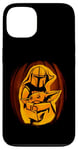 Coque pour iPhone 13 Star Wars The Mandalorian Halloween Pumpkin Carving