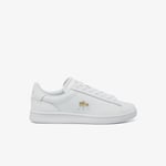 Lacoste Sneakers Carnaby Set femme en cuir Taille 42 Blanc/doré