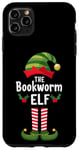 iPhone 11 Pro Max The Bookworm Elf Matching Family Christmas Book Lover Worm Case