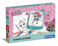 Clementoni - 18722 - L.O.L. Fashion Designer - Art And Crafts For Kids Ages 6, Creative Toys, Learning Toys - Made In Italy