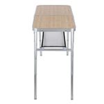 Aluminum Alloy Outdoor Camping Folding Table BBQ Picnic Metal Foot Pipe Fol FS