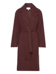 Vipoko Long Coat-Noos Brown Vila