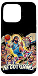 Coque pour iPhone 15 Pro Max Ballin with the Messiah Rejoignez la communauté Jesus Basketball