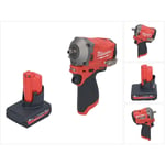 Milwaukee - M12 FIW38-501 Clé à choc sans fil 12 v 339 Nm 3/8'' Brushless + 1x batterie 5,0 Ah - sans chargeur