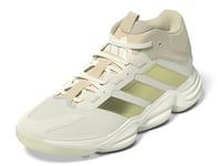 adidas Femme Courtstabil Indoor Shoes White 12 Chaussures de Sport, Sable Cristal doré cassé, 47 1/3 EU