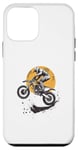 Coque pour iPhone 12 mini Design Dirt Bike pour garçon, homme, femme, enfant