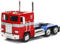 Jada Toys Transformers G1 Optimus Prime Truck with Robot on Chassis  (US IMPORT)