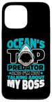 iPhone 13 Pro Max Oceans's Top Predator Whale Hammerhead White Lover Shark Case