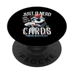 Poker Panda Jeu de cartes à jouer Panda PopSockets PopGrip Adhésif