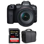 Canon EOS R6 + RF 24-105mm f/4L IS USM + SanDisk 128GB Extreme PRO UHS-II SDXC 300 MB/s + Sac | Garantie 2 ans