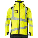 SKALJAKKE,5XL,HI-VIS GUL/MØRK