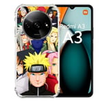 Cokitec Coque Renforcée pour Xiaomi Redmi A3 Manga Naruto Team