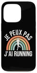 Coque pour iPhone 13 Pro humour Je Peux Pas J'Ai Running hommes