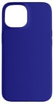 Coque pour iPhone 15 Couleur bleu nuit simple