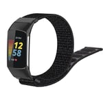 Nylonarmband Fitbit Charge 5 Svart