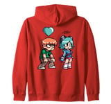 Scott Pilgrim Vs. The World Scott Hearts Ramona Sweat à Capuche