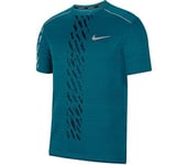 Nike Dri-Fit Miler T-Shirt - Bright Spruce/Black/(Reflective Silver), X-Large