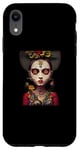 Coque pour iPhone XR Surrealism Carte de tarot The Fool Avant Garde High Chroma