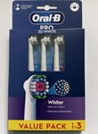 Oral B Pro 3D White Toothbrush Heads 3 Pack