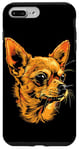 Coque pour iPhone 7 Plus/8 Plus Chihuahua Art Design Chiens Motif J'aime les Chihuahuas Doux