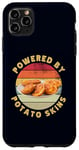 iPhone 11 Pro Max Powered By Potato Skins Funny Fall Football Season Food Fans Case